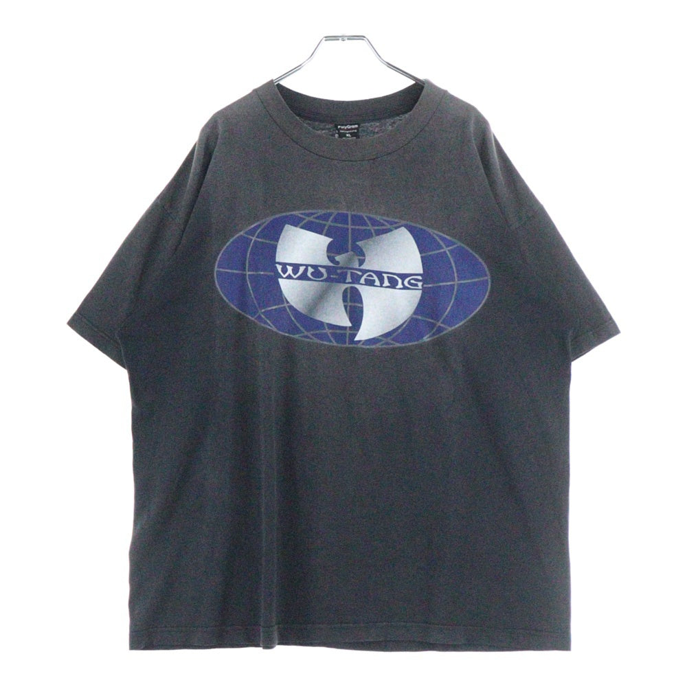 VINTAGE(ヴィンテージ) 90s WU-TANG CLAN Menber Tee ウータンクラン 両面プリント 半袖Tシャツ ラップTシャツ カットソー ブラック