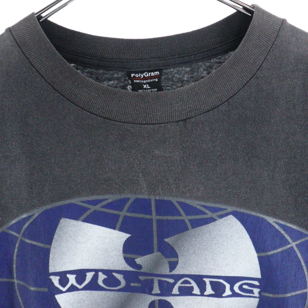 VINTAGE(ヴィンテージ) 90s WU-TANG CLAN Menber Tee ウータンクラン 両面プリント 半袖Tシャツ ラップTシャツ カットソー ブラック