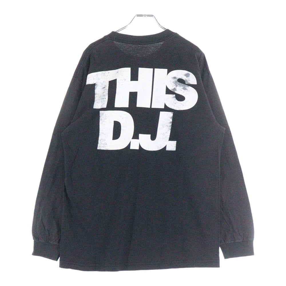 VINTAGE(ヴィンテージ) 90s Warren G This D.J. ウォーレンジー 両面プリント 半袖Tシャツ ラップTシャツ カットソー ブラック