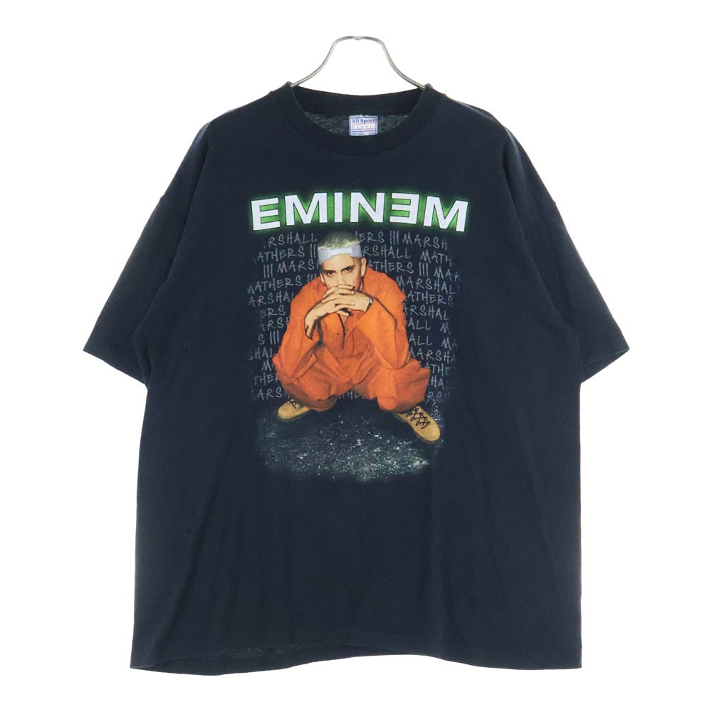 VINTAGE(ヴィンテージ) 00s EMINEM CRIMINAL FALL 2000 エミネム 両面プリント 半袖Tシャツ ブラック