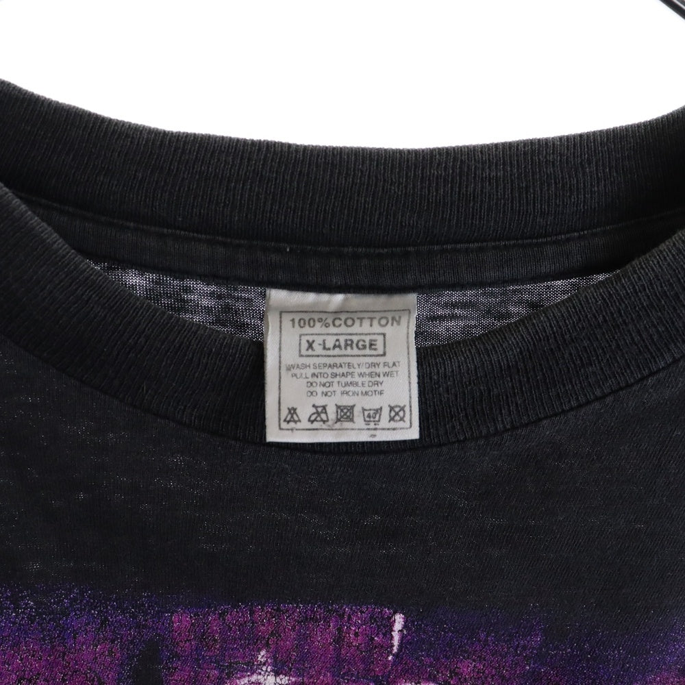 VINTAGE(ヴィンテージ) 90s Bryan Adams TEE ブライアン アダムス 両面プリント半袖Tシャツ カットソー ブラック