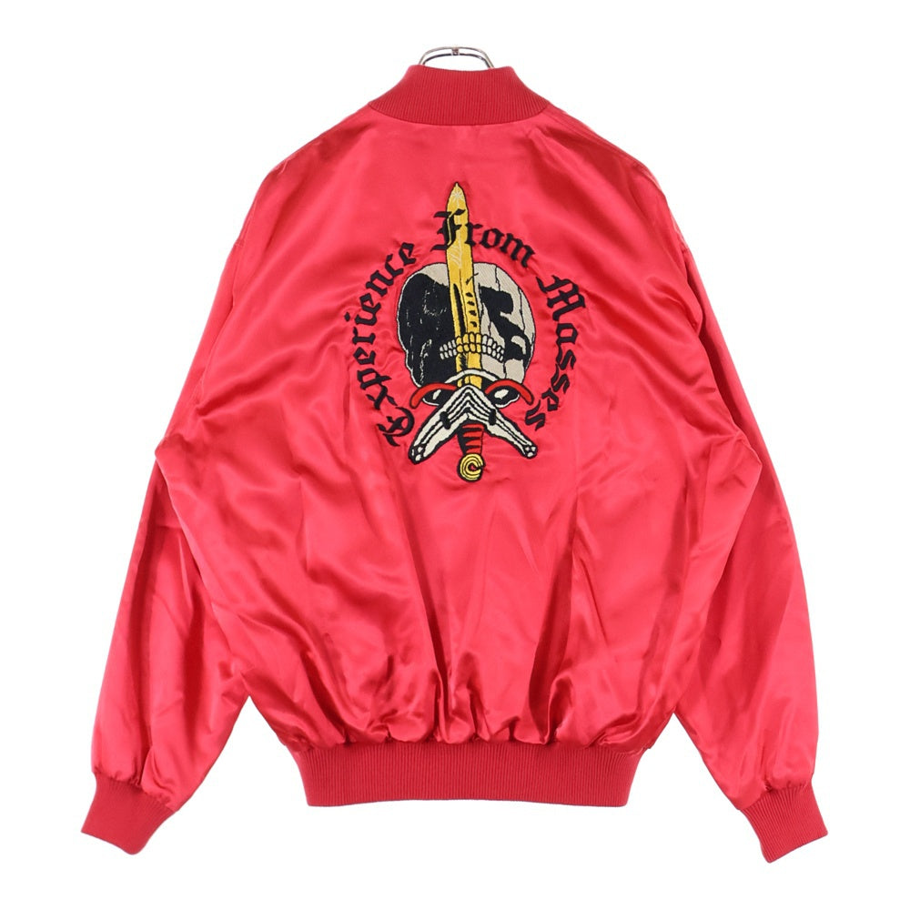 MASSES(マシス) 25SS SATIN JKT 刺繍ジャケット アウター ブラック