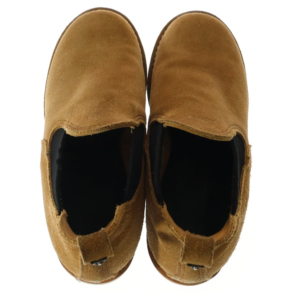 CHROME HEARTS(クロムハーツ) ×Wesco Custom Romeo Slip On ウエスコ ロメオ シルバー装飾 フローラルクロス スリップオン サイドゴア ブーツ ベージュ