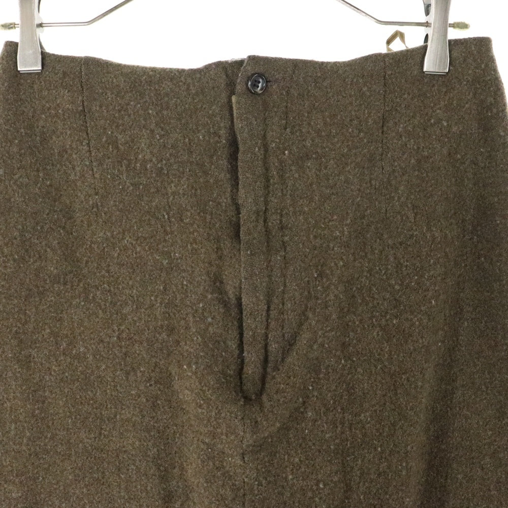 COMME des GARCONS(コムデギャルソン) 94AW Archive 縮絨ウールナイロンスカート 縮絨加工 AD1994 ブラウン