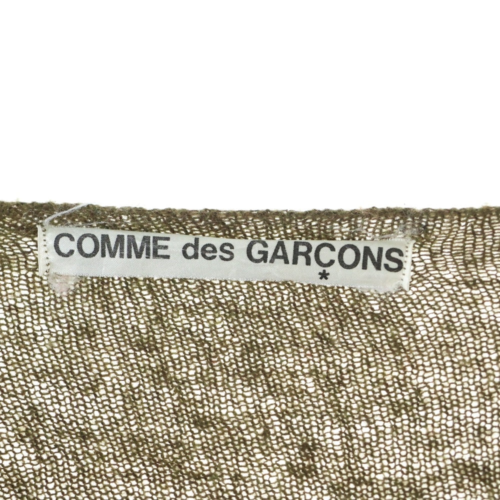 COMME des GARCONS(コムデギャルソン) 94AW Archive 縮絨ウールナイロンニット オーバーサイズニット 縮絨加工 AD1994 グリーン