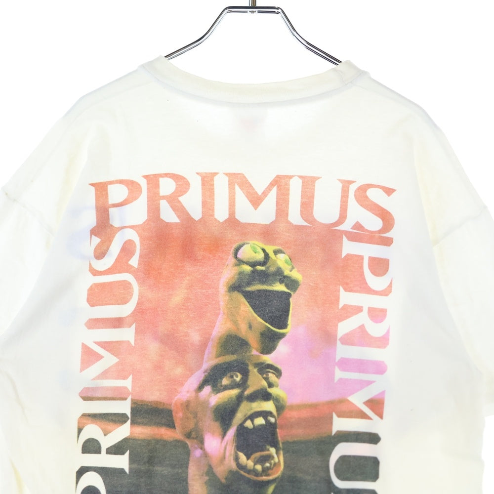 VINTAGE(ヴィンテージ) 90s PRIMUS FRIZZIE FRY プリムス フリジー フライ 両面プリント Tシャツ ホワイト