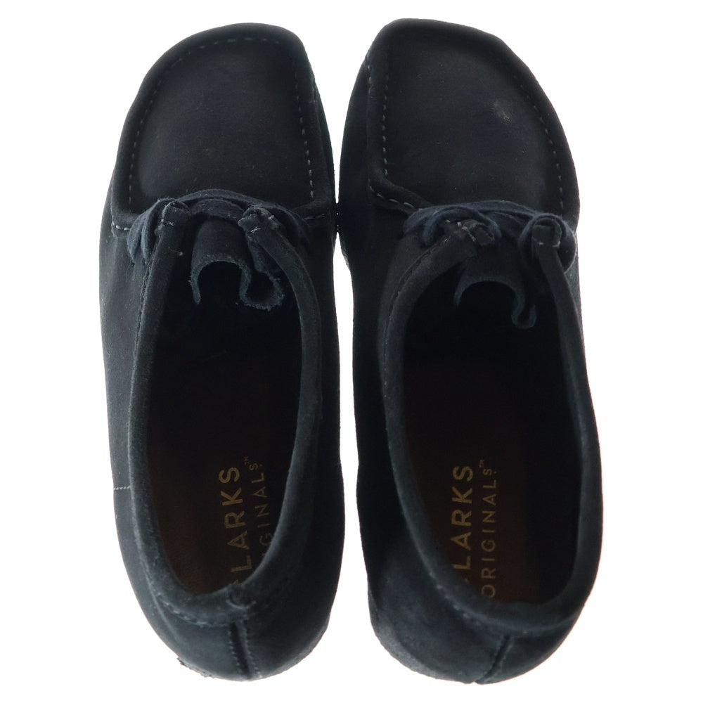 Clarks(クラークス) Wallabee クレープソール ワラビー レザーシューズ ブラック