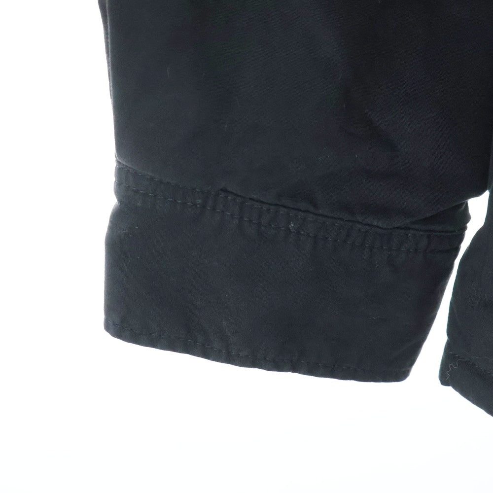 A.P.C(アーペーセー) BLOUSON ALEX 22P ボタンアップ コットンブルゾン 中綿 ジャケット ブラック 24223-1-32671