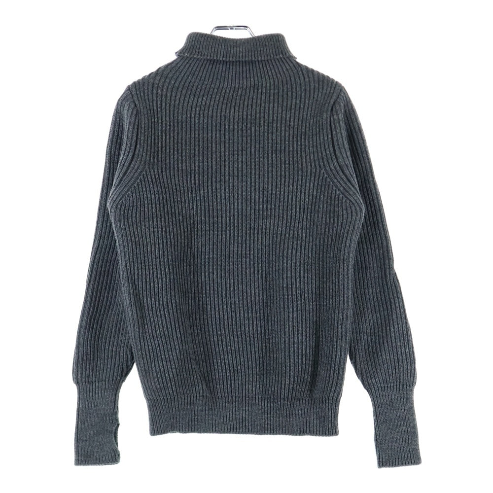 ANDERSEN-ANDERSEN(アンデルセン-アンデルセン) 5GG TURTLENECK ハイゲージ タートルネック ウール ニットセーター グレー