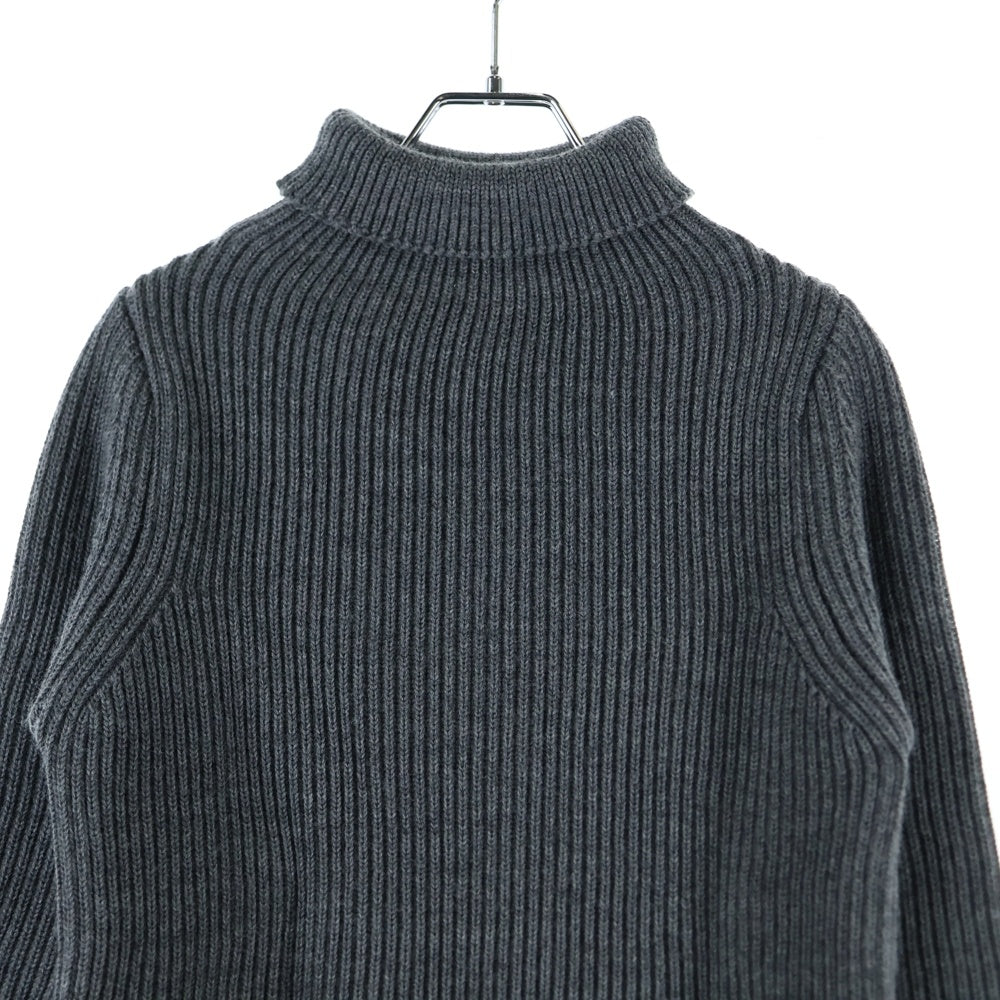 ANDERSEN-ANDERSEN(アンデルセン-アンデルセン) 5GG TURTLENECK ハイゲージ タートルネック ウール ニットセーター グレー