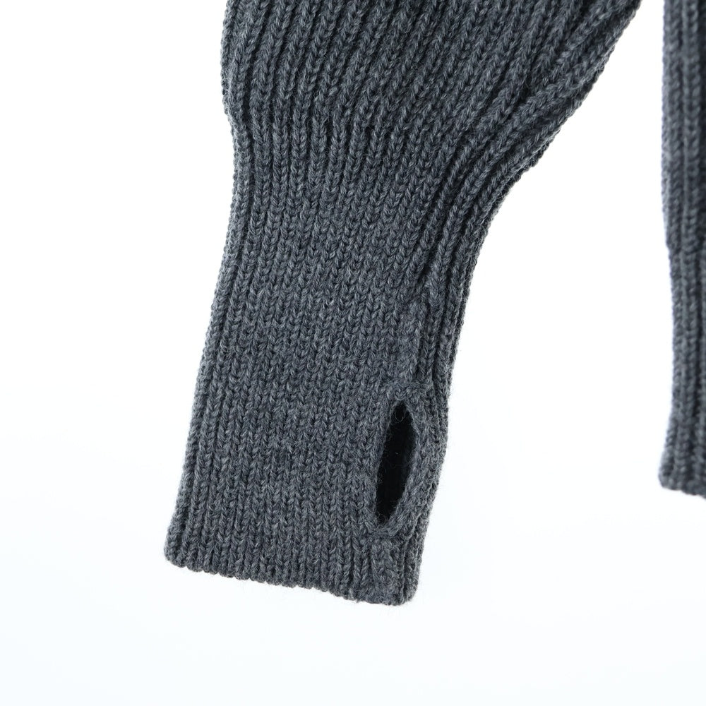 ANDERSEN-ANDERSEN(アンデルセン-アンデルセン) 5GG TURTLENECK ハイゲージ タートルネック ウール ニットセーター グレー