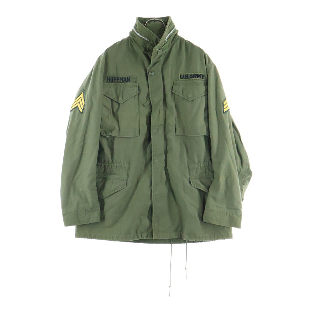 VINTAGE(ヴィンテージ) 60s U.S.ARMY NON WASH M-65 FIELD JACKET アルミジップ ミリタリージャケット カーキ DSA100-1690