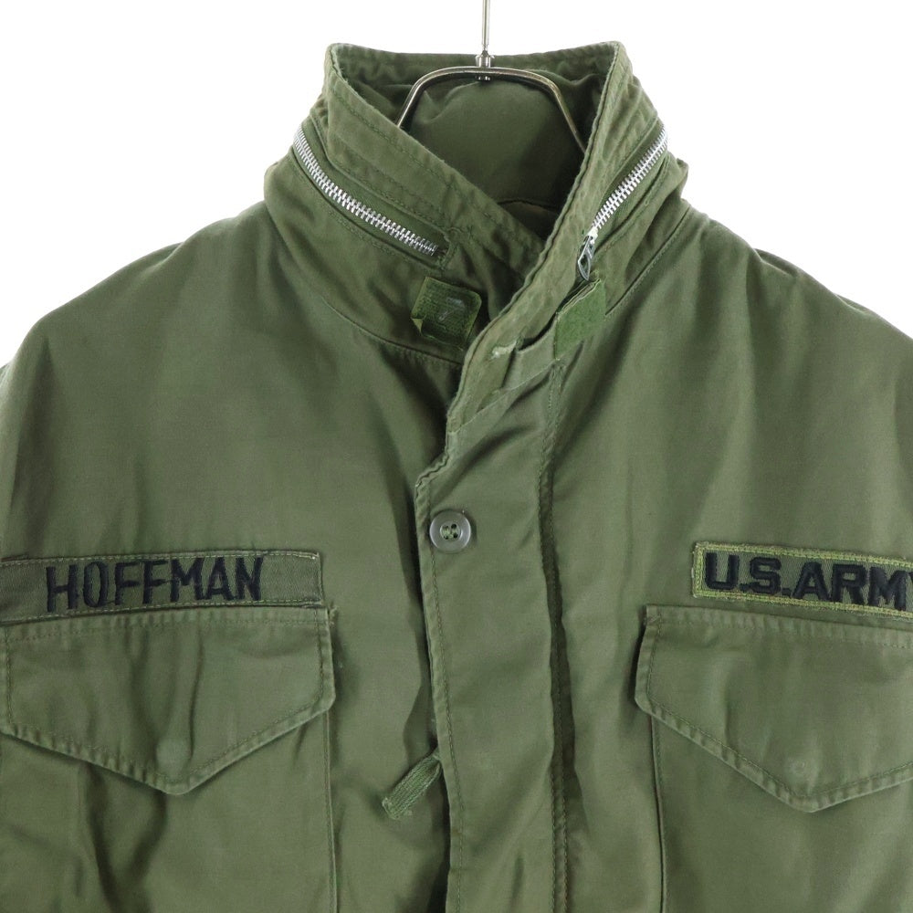 VINTAGE(ヴィンテージ) 60s U.S.ARMY NON WASH M-65 FIELD JACKET アルミジップ ミリタリージャケット カーキ DSA100-1690