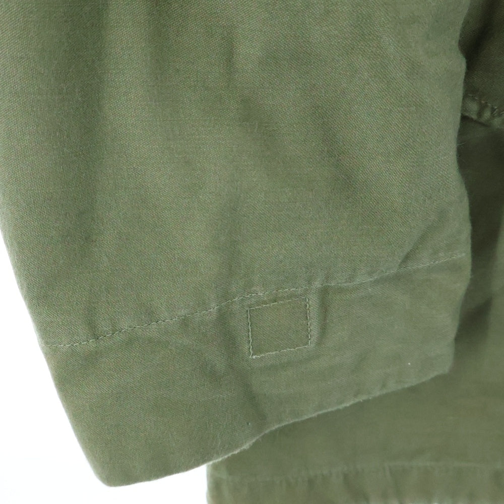 VINTAGE(ヴィンテージ) 60s U.S.ARMY NON WASH M-65 FIELD JACKET アルミジップ ミリタリージャケット カーキ DSA100-1690