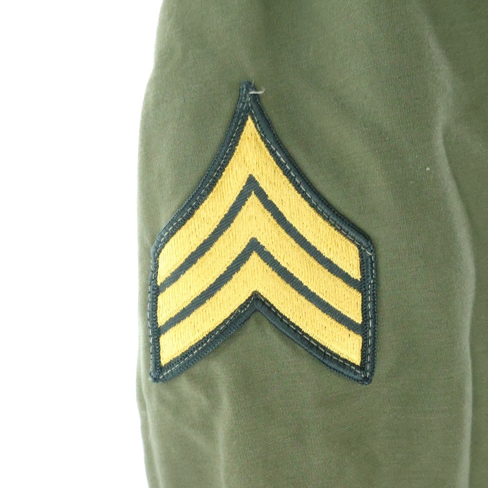 VINTAGE(ヴィンテージ) 60s U.S.ARMY NON WASH M-65 FIELD JACKET アルミジップ ミリタリージャケット カーキ DSA100-1690
