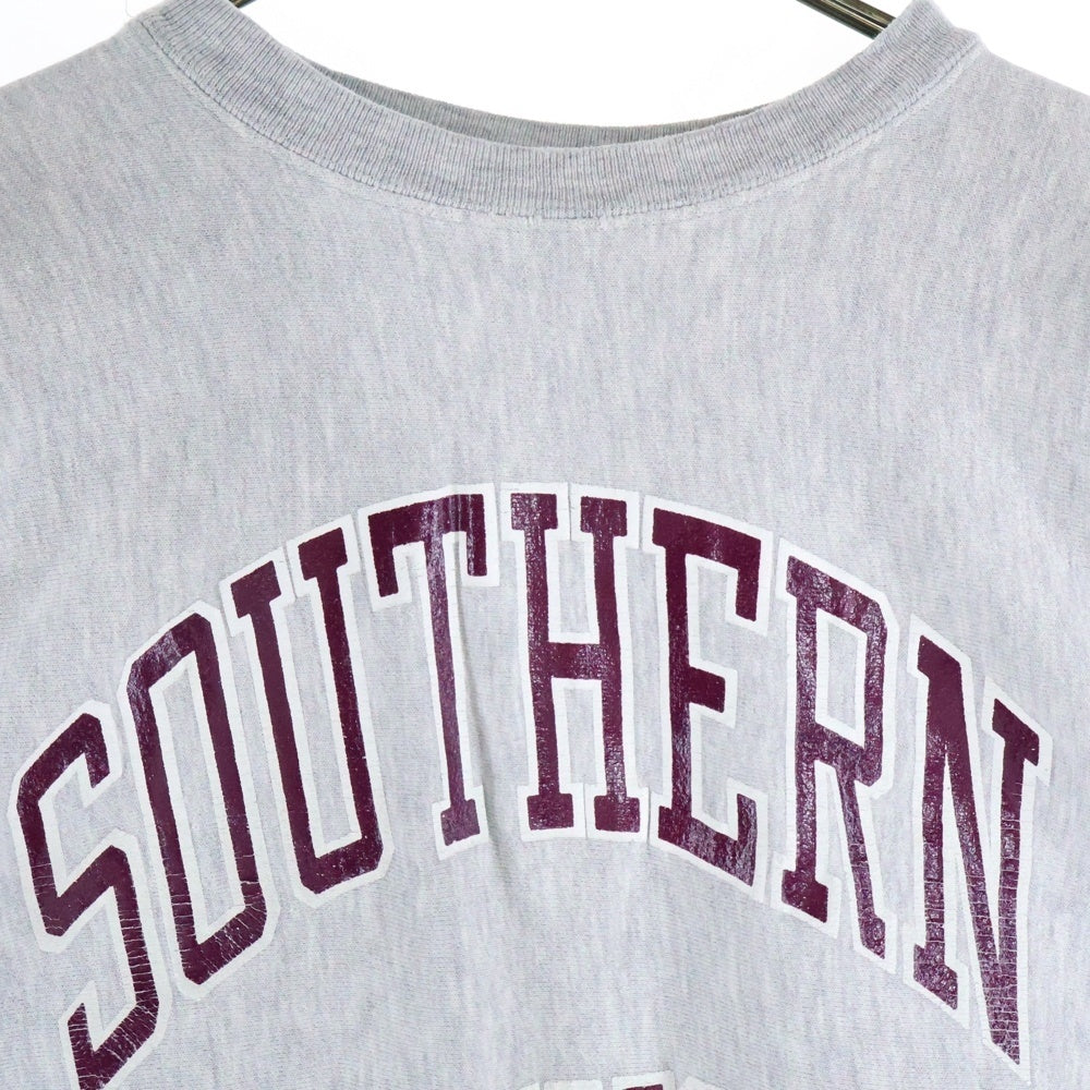 CHAMPION(チャンピオン) 80s VINTAGE SOUTHERN ILLINOIS ヴィンテージ スエット トレーナー グレー