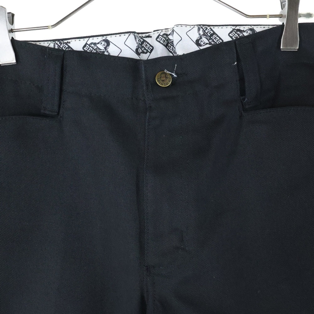 BEN DAVIS(ベンデイビス) ORIGINAL BEN'S 694 コットンツイル ワーク パンツ ブラック