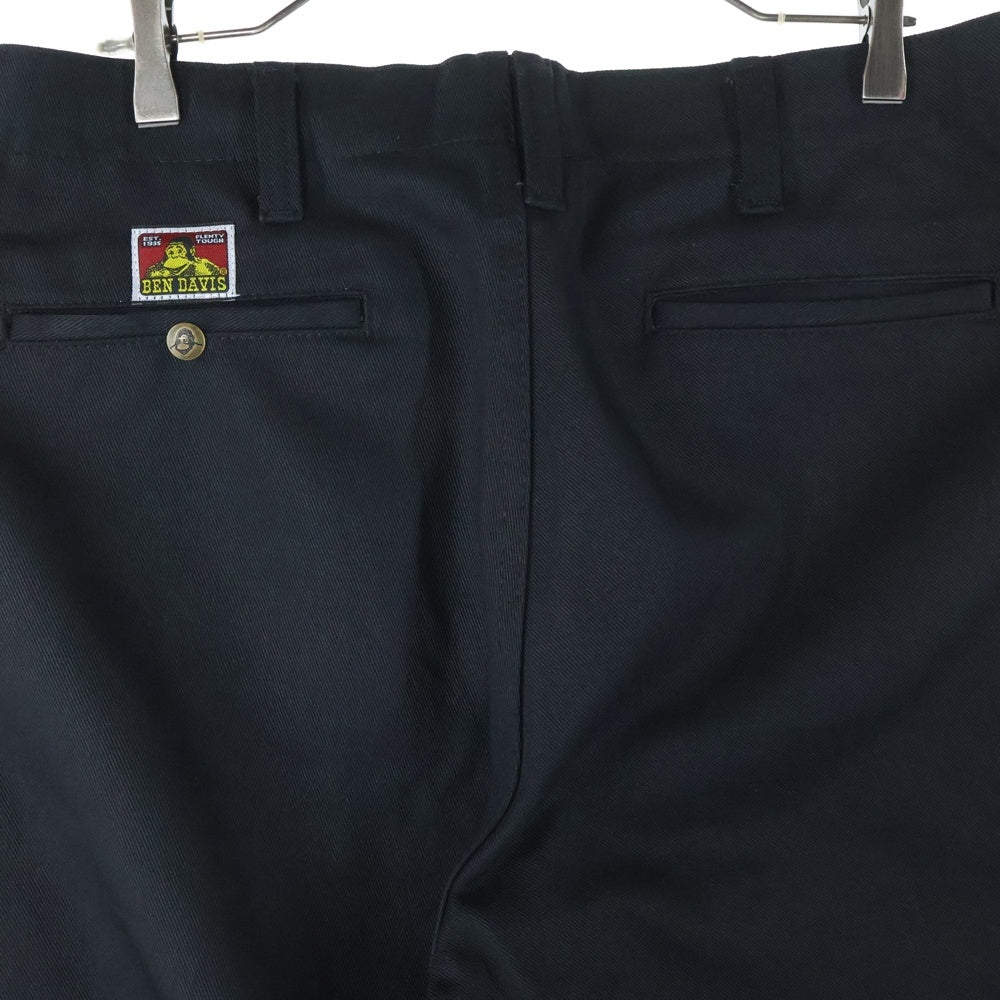 BEN DAVIS(ベンデイビス) ORIGINAL BEN'S 694 コットンツイル ワーク パンツ ブラック