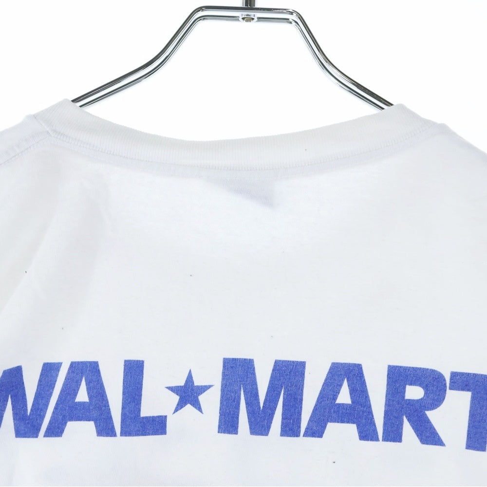 VINTAGE(ヴィンテージ) 90s PEPSI WAL MART ペプシ 企業ロゴ プリント 半袖Tシャツ ホワイト