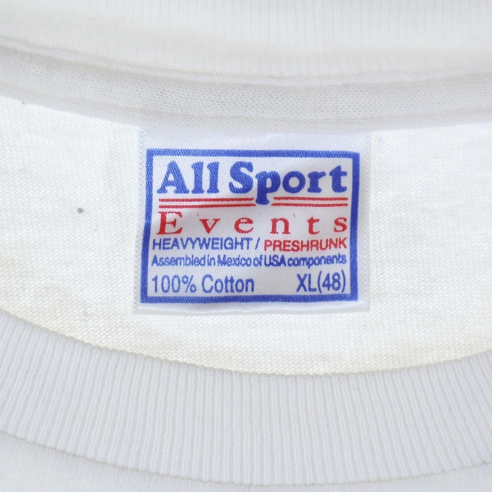 VINTAGE(ヴィンテージ) 90s PEPSI WAL MART ペプシ 企業ロゴ プリント 半袖Tシャツ ホワイト