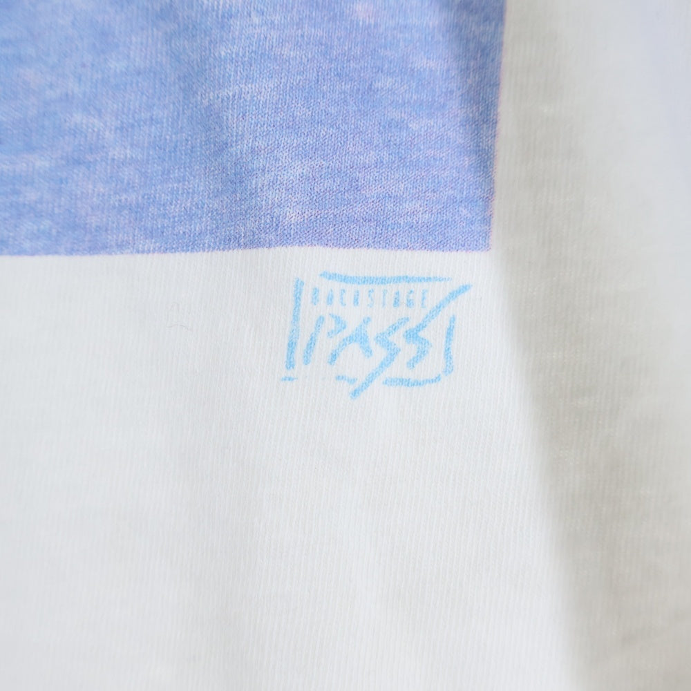 VINTAGE(ヴィンテージ) 90s NIRVANA NEVERMIND BACK STAGE PASS ニルヴァーナ ネバーマインド バックステージパス Tシャツ 半袖カットソー ホワイト