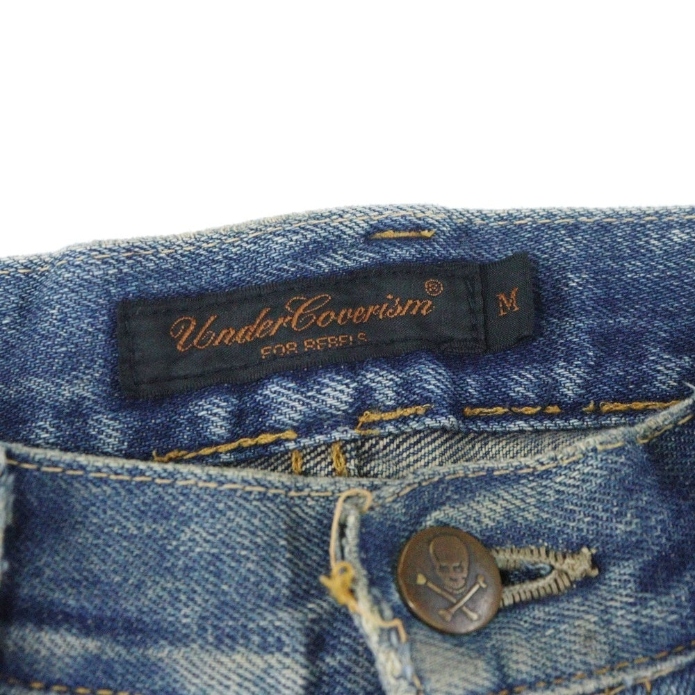 UNDERCOVER(アンダーカバー) 04AW ARCHIVE but beautiful期 68DENIM B264-P12 ダメージ加工 デニムパンツ インディゴ