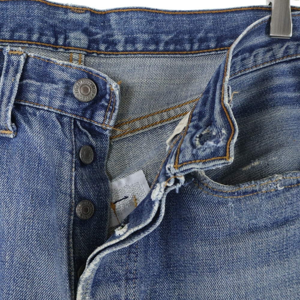 Levi's(リーバイス) 60-70s VINTAGE 501 BIG E 両面タブ 足長R ボタンフライデニムパンツ インディゴ