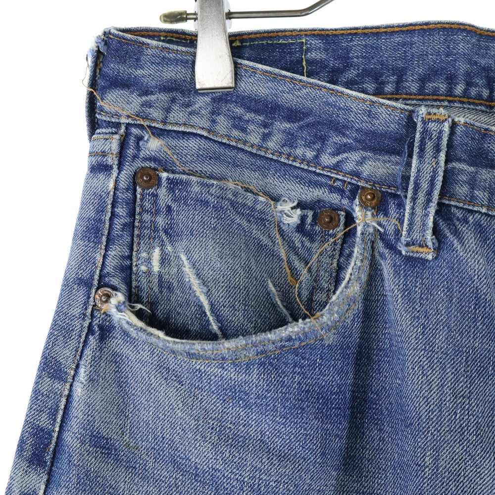 Levi's(リーバイス) 60-70s VINTAGE 501 BIG E 両面タブ 足長R ボタンフライデニムパンツ インディゴ