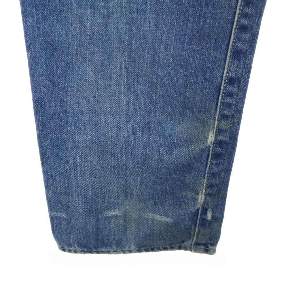 HYSTERIC GLAMOUR(ヒステリックグラマー) 15SS 0243AP17 SP加工 小窓リメイク デニム パンツ インディゴ