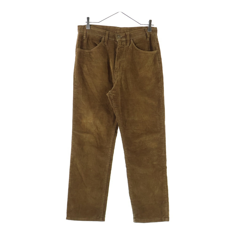 Levi's(リーバイス) 70-80s VINTAGE 519-1529 CORDUROY PANTS SCOVLL ZIP ジップアップ コーデュロイパンツ ブラウン