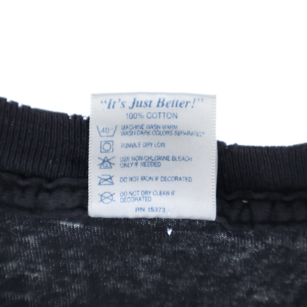 VINTAGE(ヴィンテージ) 90s PINK FLOYD 2001 DARK SIDE OF THE MOON TEE ピンクフロイド 両面プリント半袖Tシャツ カットソー ブラック