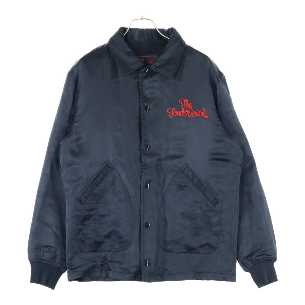 TENDERLOIN(テンダーロイン) COACH JKT サテンコーチジャケット ブラック