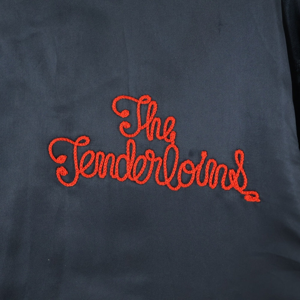 TENDERLOIN(テンダーロイン) COACH JKT サテンコーチジャケット ブラック