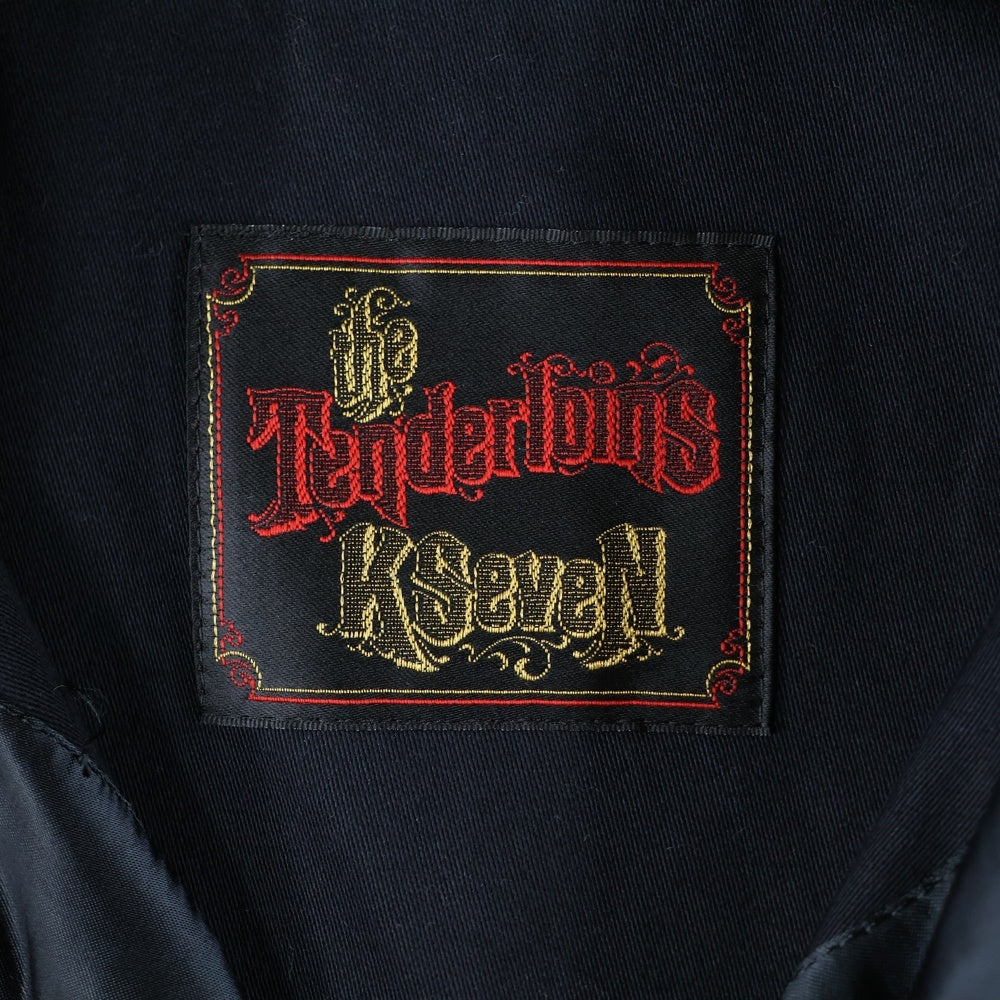 TENDERLOIN(テンダーロイン) COACH JKT サテンコーチジャケット ブラック