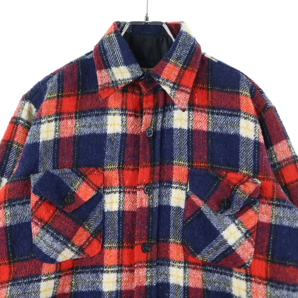 VINTAGE(ヴィンテージ) 60s VINTAGE CAMPUS C.P.O. キャンパス シャツジャケット 長袖チェックシャツ ウール チェック