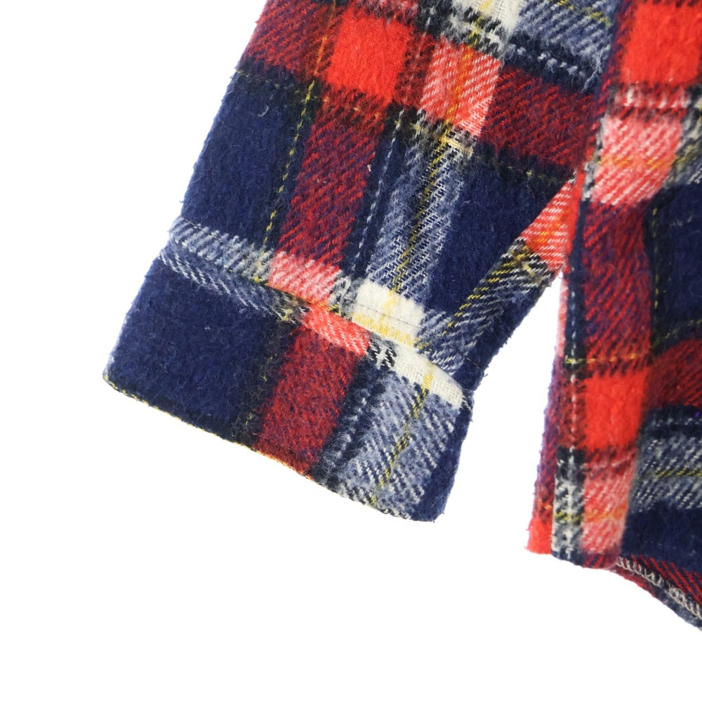 VINTAGE(ヴィンテージ) 60s VINTAGE CAMPUS C.P.O. キャンパス シャツジャケット 長袖チェックシャツ ウール チェック