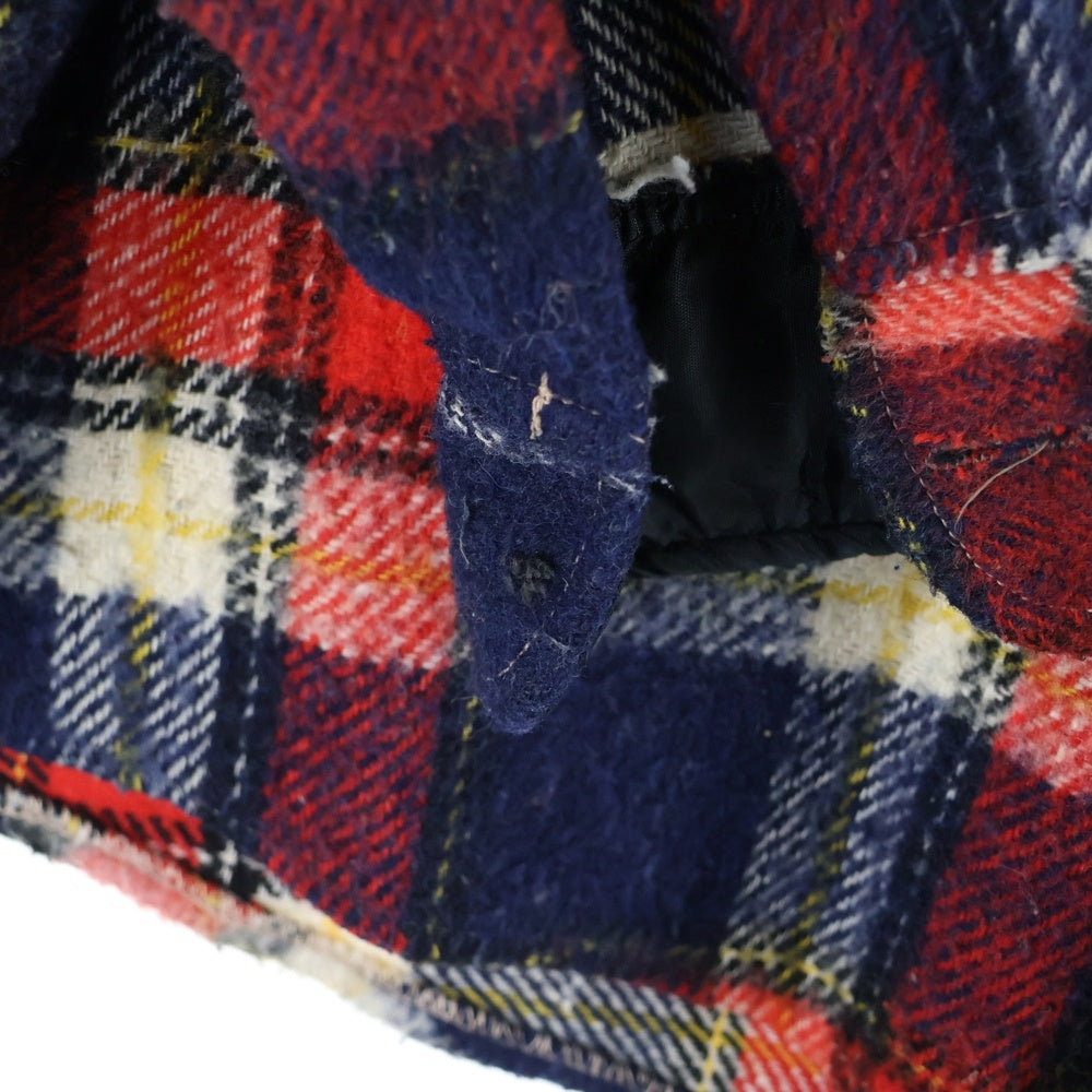 VINTAGE(ヴィンテージ) 60s VINTAGE CAMPUS C.P.O. キャンパス シャツジャケット 長袖チェックシャツ ウール チェック