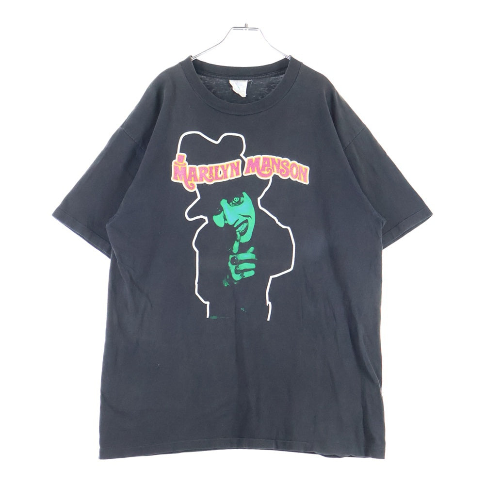 VINTAGE(ヴィンテージ) 90s MARILYN MANSON DOPE FIEND マリリンマンソン ドープフィエンド Tシャツ 半袖カットソー ブラック