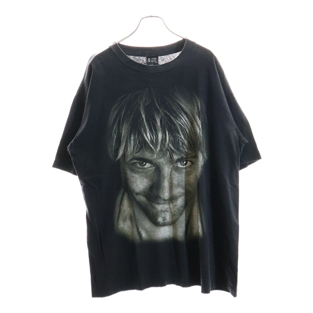 VINTAGE(ヴィンテージ) 90s NIRVANA KURT COBAIN MEMORIAL FACE カートコバーン 半袖Tシャツ ブラック