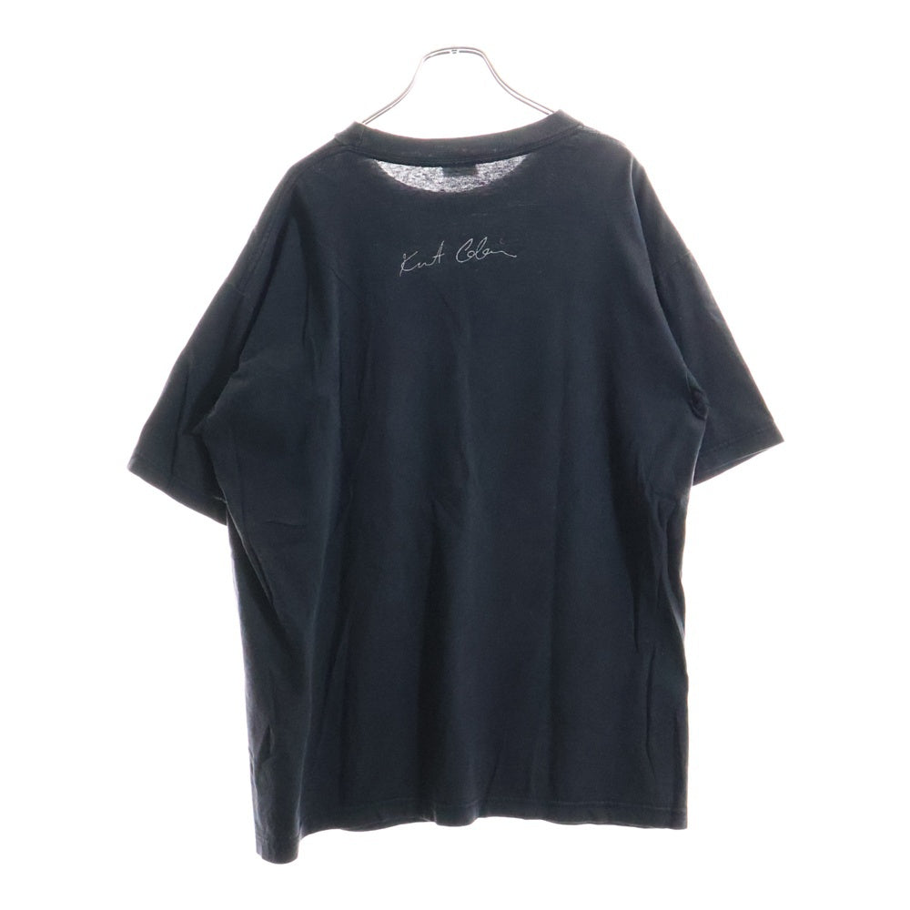 VINTAGE(ヴィンテージ) 90s NIRVANA KURT COBAIN MEMORIAL FACE カートコバーン 半袖Tシャツ ブラック
