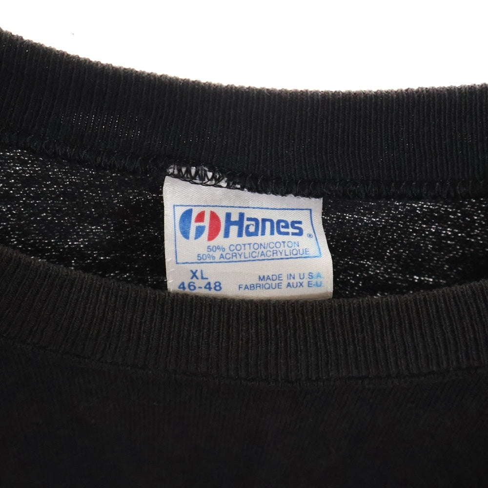 VINTAGE(ヴィンテージ) 90s APPLE LOGO CREWNECK SWEAT SHIRT アップル ロゴ スウェット ブラック