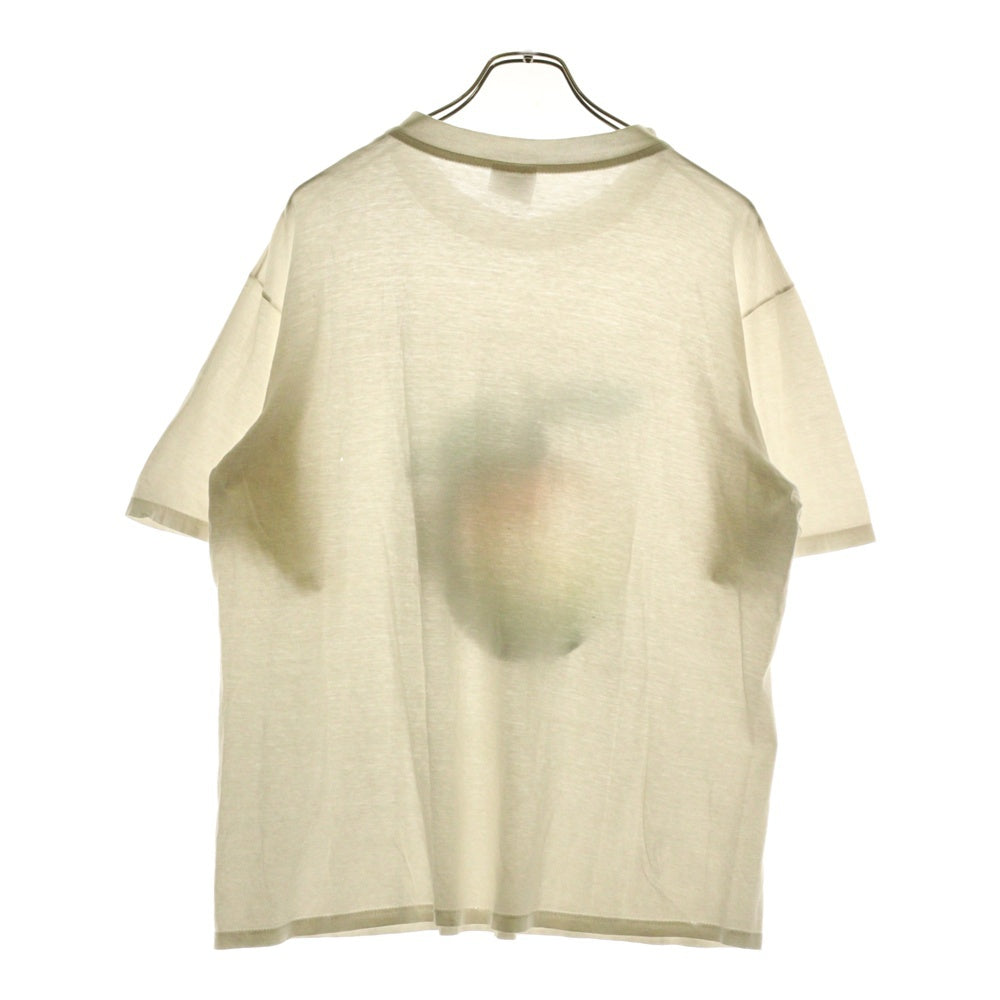 VINTAGE(ヴィンテージ) 90s RUNE MAGRITTE これはリンゴではない ルネマグリット アートTシャツ 半袖Tシャツ カットソー ホワイト