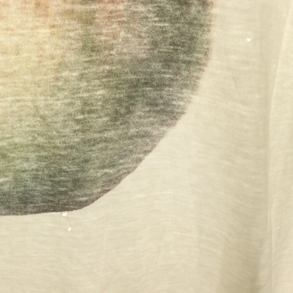 VINTAGE(ヴィンテージ) 90s RUNE MAGRITTE これはリンゴではない ルネマグリット アートTシャツ 半袖Tシャツ カットソー ホワイト