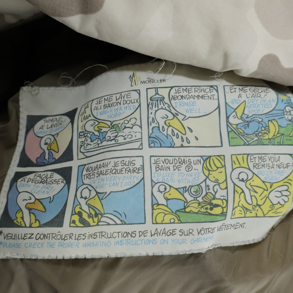 MONCLER(モンクレール) CHIMAY GIUBBOTTO HOODED DOWN JACKET CAMO フード付き ダウンジャケット カモ柄 シメイ 132-091-41972-05 54954