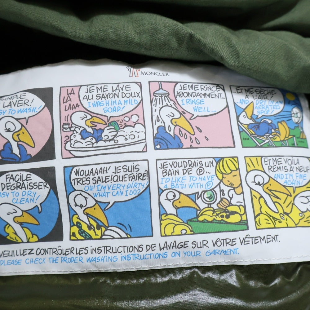 MONCLER(モンクレール) 18AW MONTRIOND GIUBBOTTO モントリオン カーキ D20914181385 68950