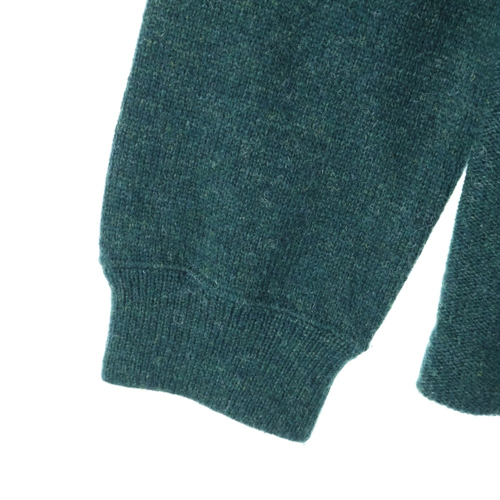 COMME des GARCONS HOMME PLUS(コムデギャルソンオムプリュス) 03AW WOOL CREW NECK ウール メランジ ニット クルーネック PK-T045 グリーン