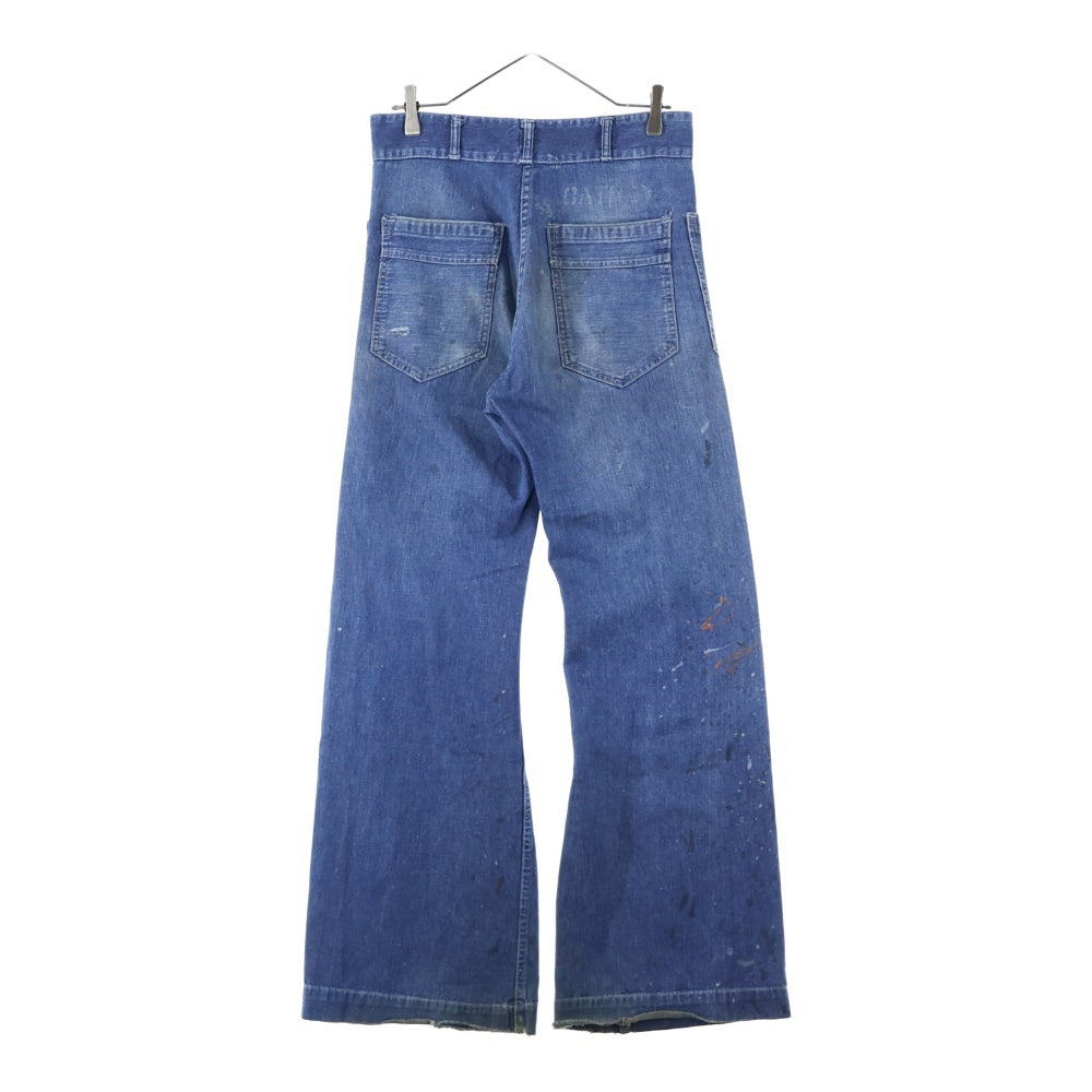 VINTAGE(ヴィンテージ) 70s SEAFARER セーラーフレア デニム パンツ インディゴ