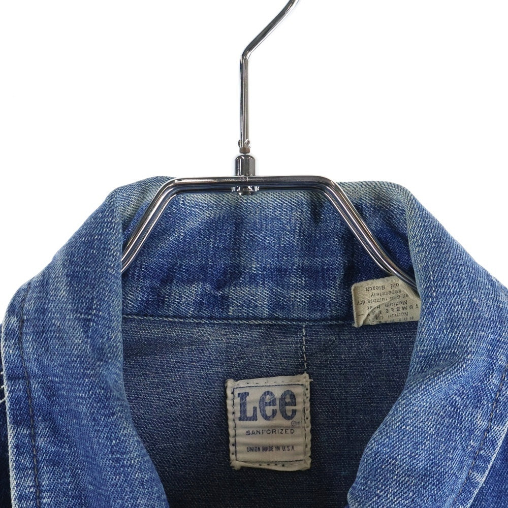 LEE(リー) 70s 91-B DENIM COVERALL デニムカバーオール 涙TALON インディゴ
