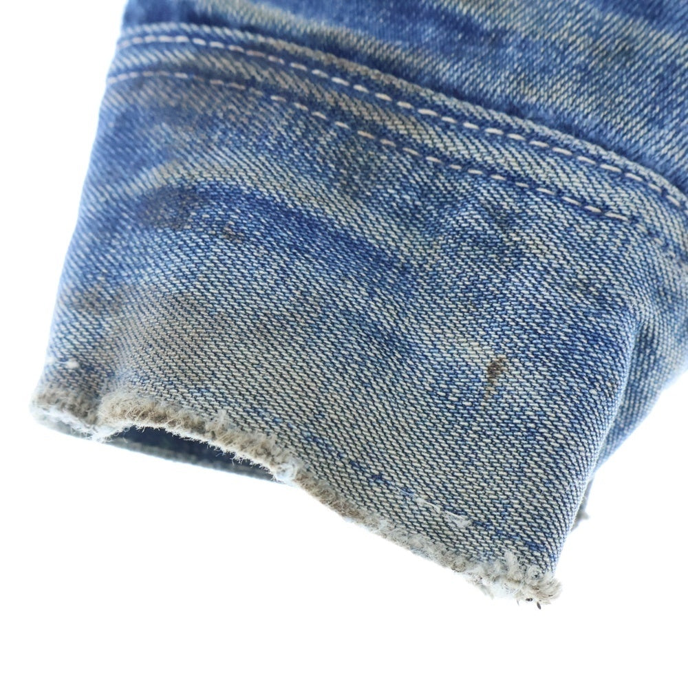 LEE(リー) 70s 91-B DENIM COVERALL デニムカバーオール 涙TALON インディゴ