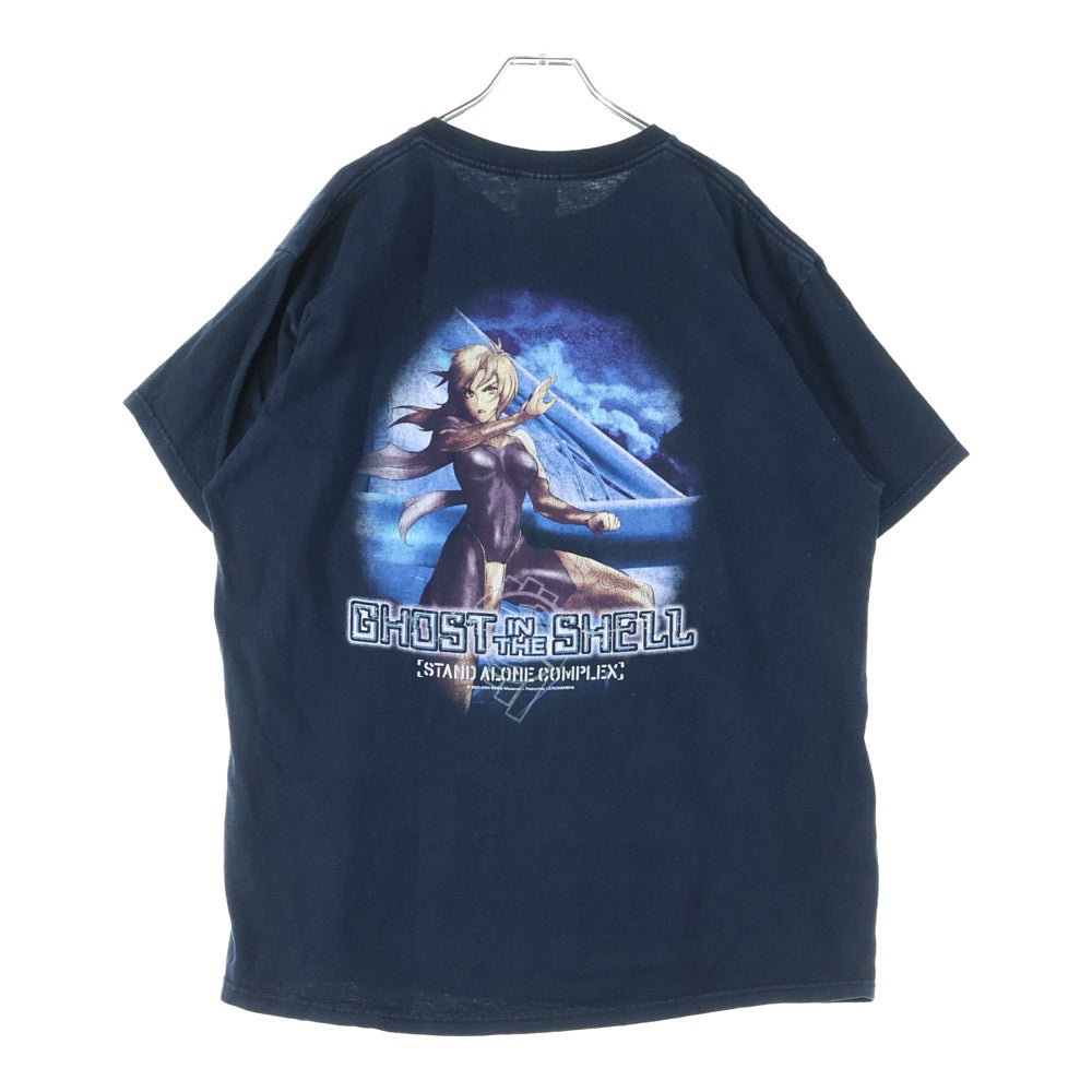VINTAGE(ヴィンテージ) 00S GHOST IN THE SHELL 攻殻機動隊 両面プリント 半袖Tシャツ ブラック